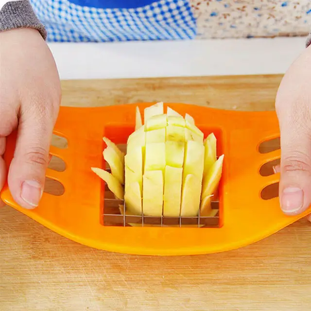 1PC NEW Creative Kitchen Tool Vegetable Potato Slicer Chips Cutter Chopper Cutting Slicing Cutter Gadget - Image 3