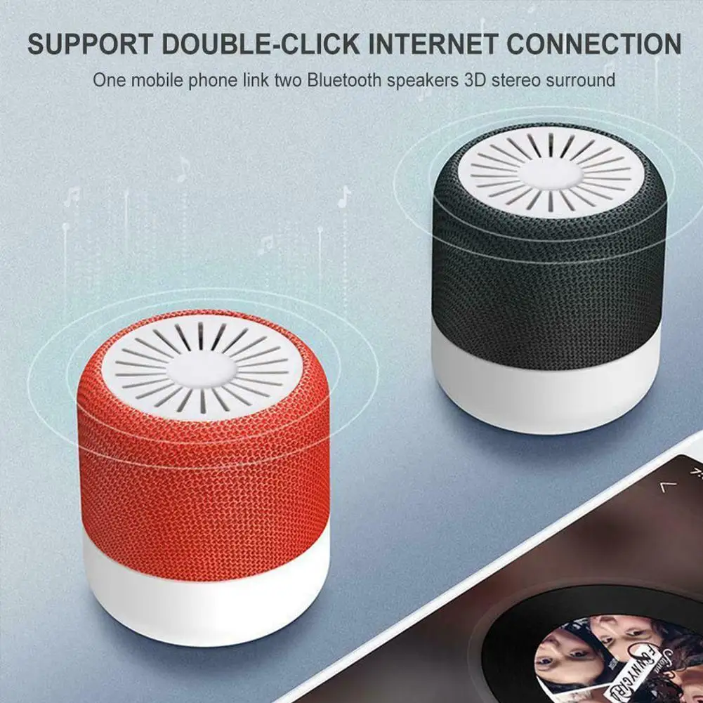 Мини беспроводной Bluetooth динамик подарок маленький динамик Портативный беспроводной TWS Bluetooth небольшой звук Прямая с фабрики