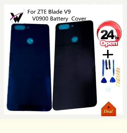 Черный/синий/золотой аккумулятор для ZTE Blade V9 V0900 задняя крышка корпус двери
