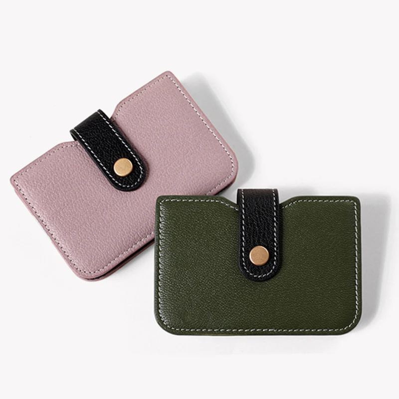 NUBECOM 4pcs DIY Wallet Template Bag Leather Drawing Acrylic Template DIY Business Card Holder Leather Working Tool