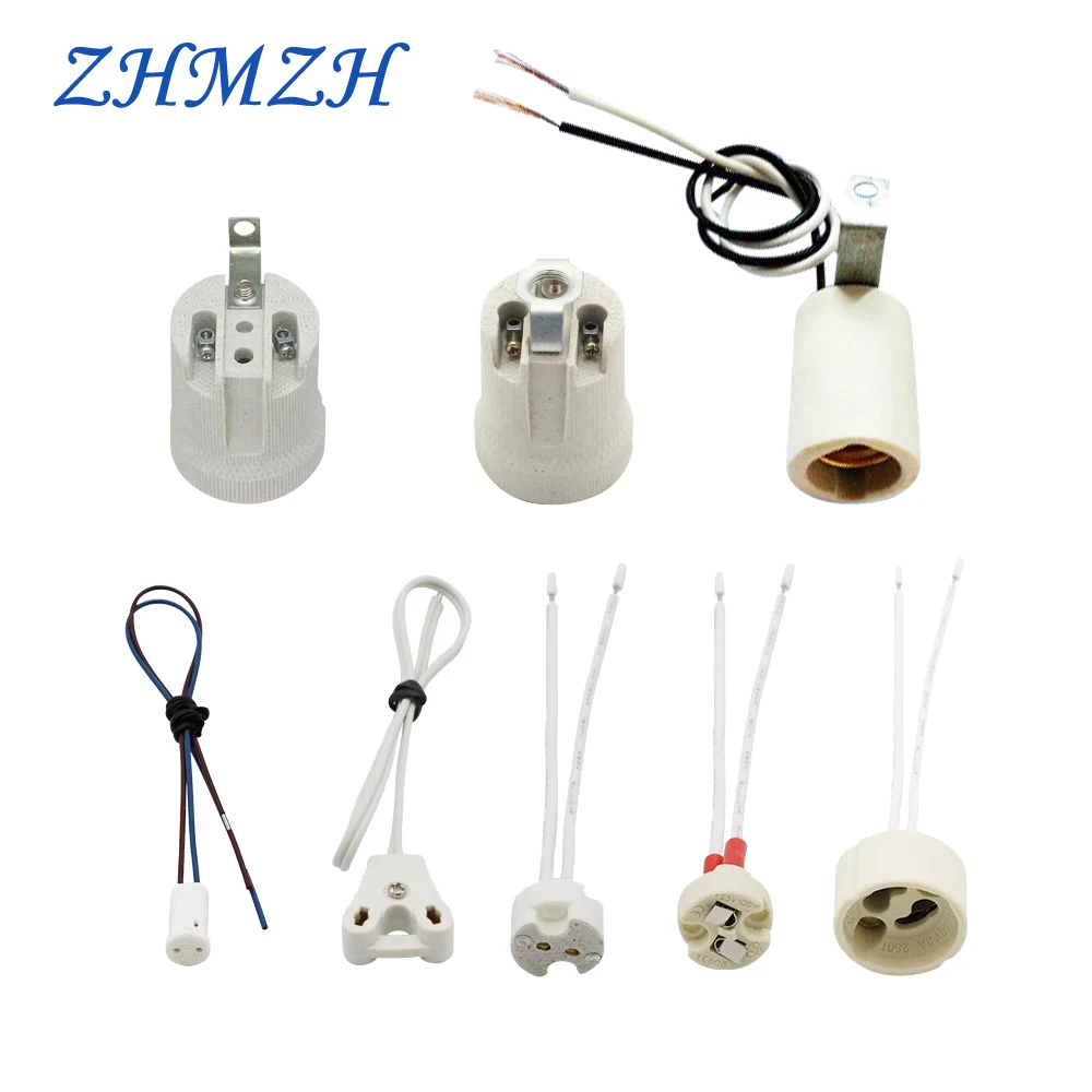 Base de lámpara GU5.3 GU10 MR16, soporte de lámpara, adaptador de