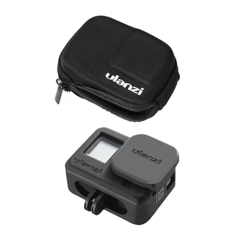 

Ulanzi 2 Set photography Accessories:1 Set G8-4 Gopro 8 Storage Bag Case 8 & 1 Set G8-3 Camera Case with Camera Lens Cap