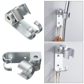 

Rustproof Head Stand Bathroom Accessories Durable Adjustable Aluminum Shower Holder Wall Mounted Shower Rain Head Holder Tools