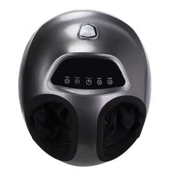 

Overseas Warehouse Electric Foot Massager Deep Kneading Shiatsu Foot Massager Machine with Heat Rolling Wheels