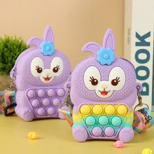 Sac pour enfant en Silicone Anti stress, porte monnaie, Anti stress, nouvelle collection 2021 