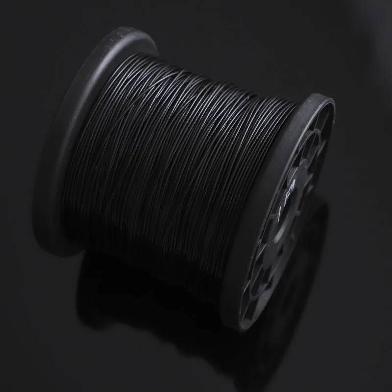 Black PVC Plastic Coated Stainless Steel 304 Wire Rope Cable 0.38MM-6MM Total Diameter HQ BR01 stainless steel wire rope steel wire rope