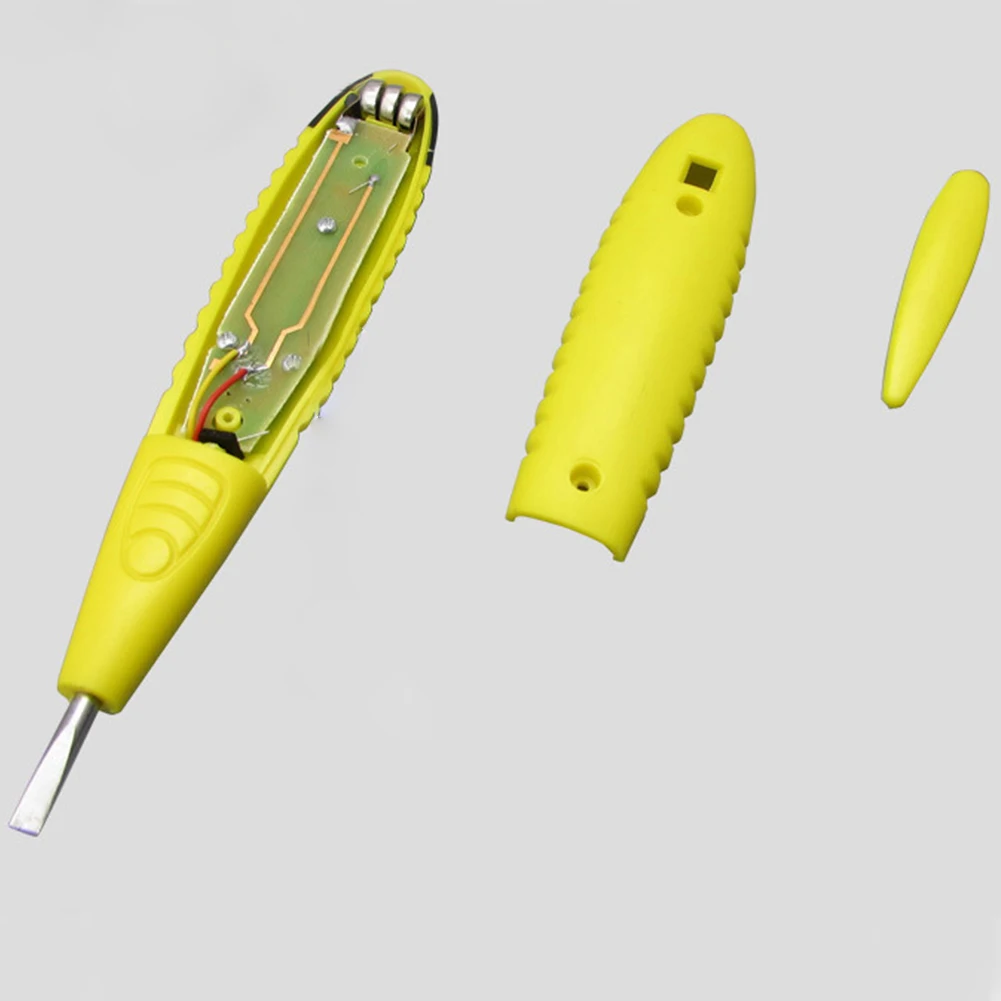 DC 12~ 220V Многофункциональный Бесконтактный Электрический тест-ручка напряжение Цифровой дисплей детектор Тест er