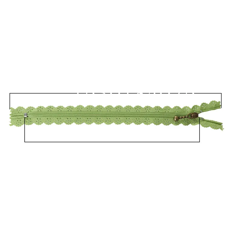 DIY 바느질 재단사 공예 침대 가방 지갑 가방, 참신한 레이스 지퍼, 3  나일론, 8, 10, 12, 16/20 인치, 6 홀, 20 색상, 10 개