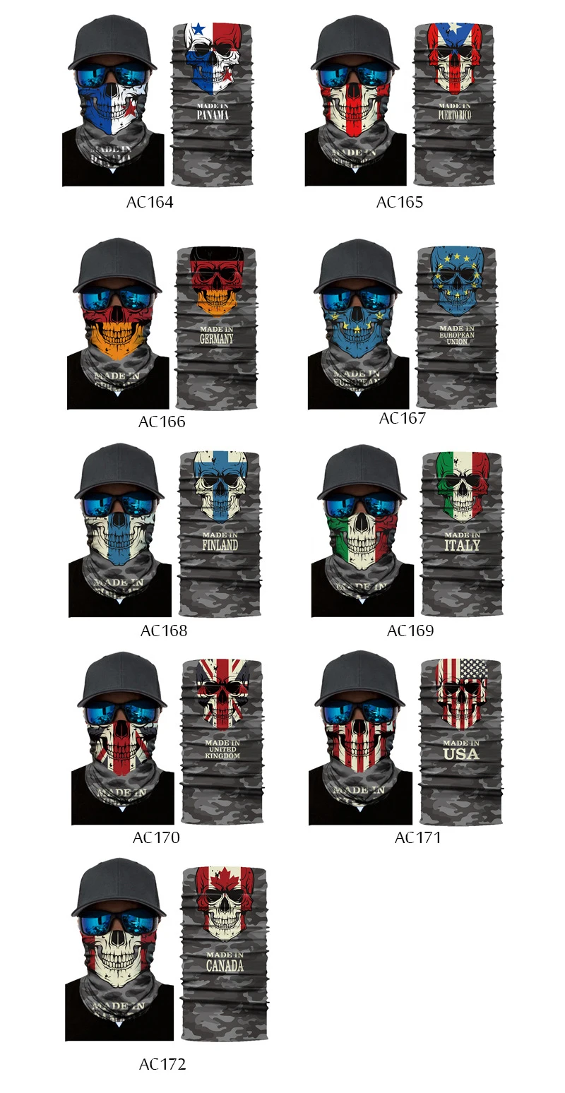 Мотоциклетная маска для лица, мотоциклетный головной убор, 3D шарф с джокером и черепом, велосипедная головная повязка на голову, Полнолицевая маска, мотоциклетная бандана, шапка Motera