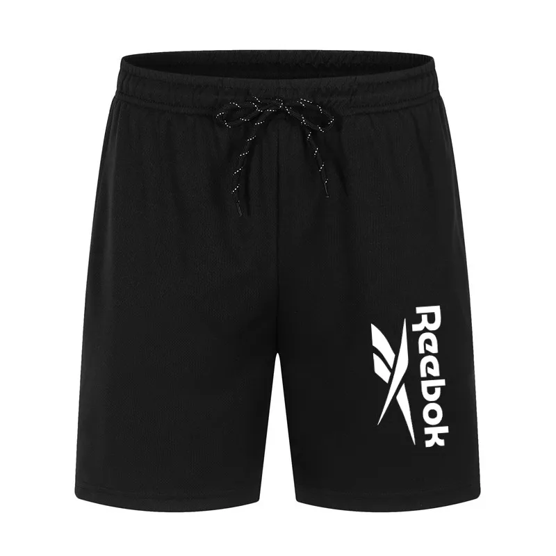 Pantalones cortos deportivos con estampado para hombre, shorts transpirables informales para correr, 4XL talla grande, novedad de 2021