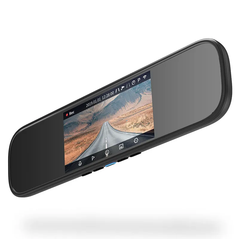 DVR Xiaomi 70mai английская версия вождения автомобиля рекордер Смарт DVR 5 дюймов ips экран Превосходное ночное видение D04 - Цвет: DVR