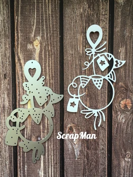 

BABY 2 Metal Cutting Dies Scrapbooking background craft Card Making Embossing Rectangular Pattern