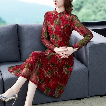 

2020 Autumn Clothing New Style Large Size Dress g