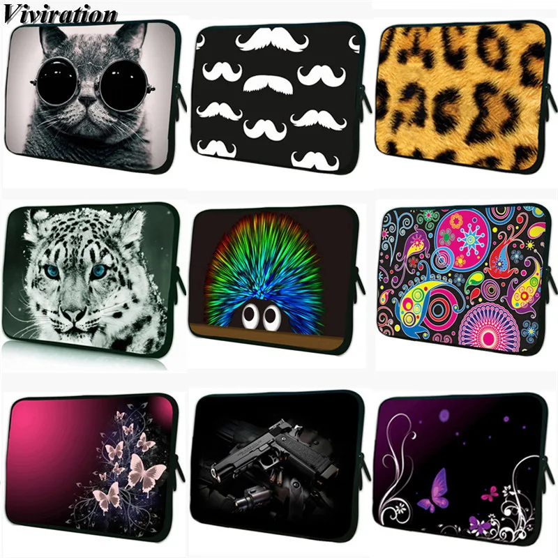 Notebook Cover 12 Sleeve Laptop Bag 10 13 14 15 17 11.6 7 Neoprene Chromebook Case For iPad Pro Google Samsung Acer Chuwi Hi12 | Компьютеры