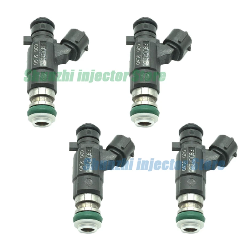 4 шт. Форсунка топливной форсунки для Nissan Infinity 2 0 3 5 V6 двигателя OEM 16600-5L700 166005L700 FBJC100