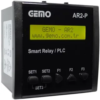 AR2 P 10D2A RTC Gemo Панель Крепление смарт реле/PLC программируемый с лестничной логикой +