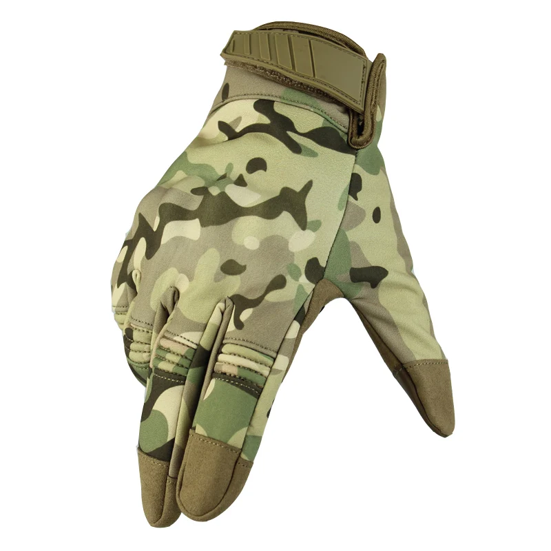 Водонепроницаемый Сенсорный Экран мужские перчатки, военные тактические перчатки, полный палец велосипедные перчатки, спортивные перчатки для охоты на велосипеде