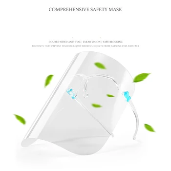 

Transparent Masks Kitchen Cooking Anti-Oil Splash Clear Facemask Anti Fog Catering Food Hotel Plastic Kitchen Restaurant Masks