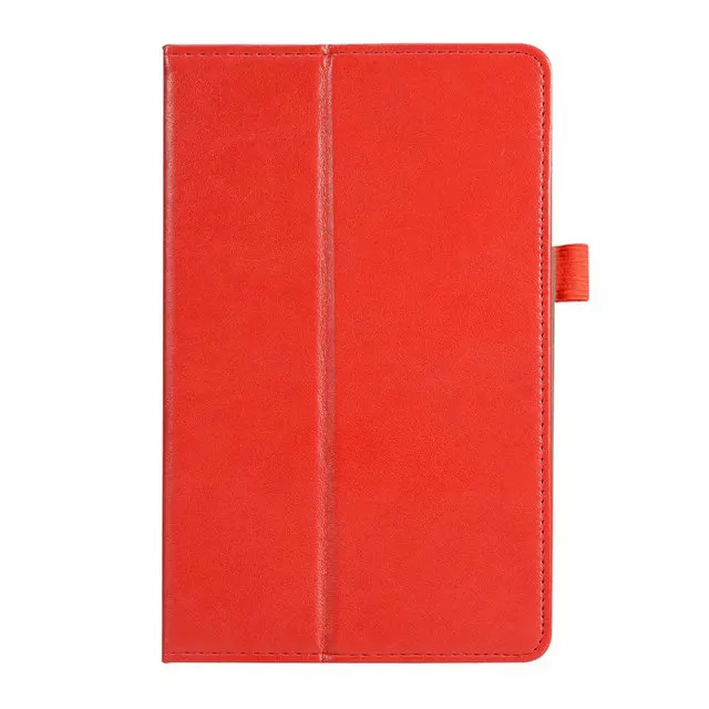 iBuyiWin Premium PU Leather Cover for Huawei MediaPad M5 Lite 8.0 JDN2-AL00 JDN2-W09 8.0" Tablet Funda Capa Case+Gifts - Color: red