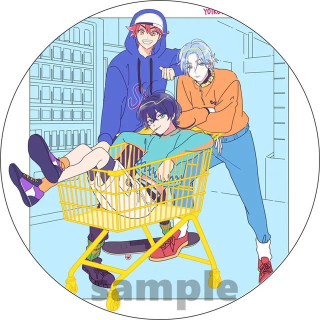 Anime SK8 The Infinity Cosplay Badge Miya RekI Snow Cherry Blossom Brooch Pin Accessories For Clothes Backpack Decoration gift 7