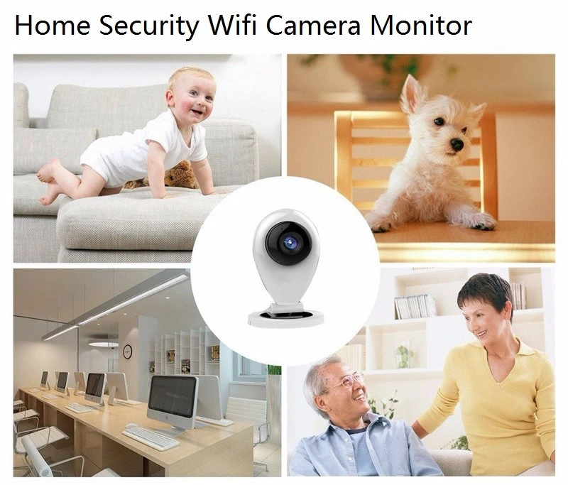 720P камера ip babyphone монитор babyfoon камера IR ночного видения видеоняня детектор движения видеокамера с Wi-Fi Детские телефоны