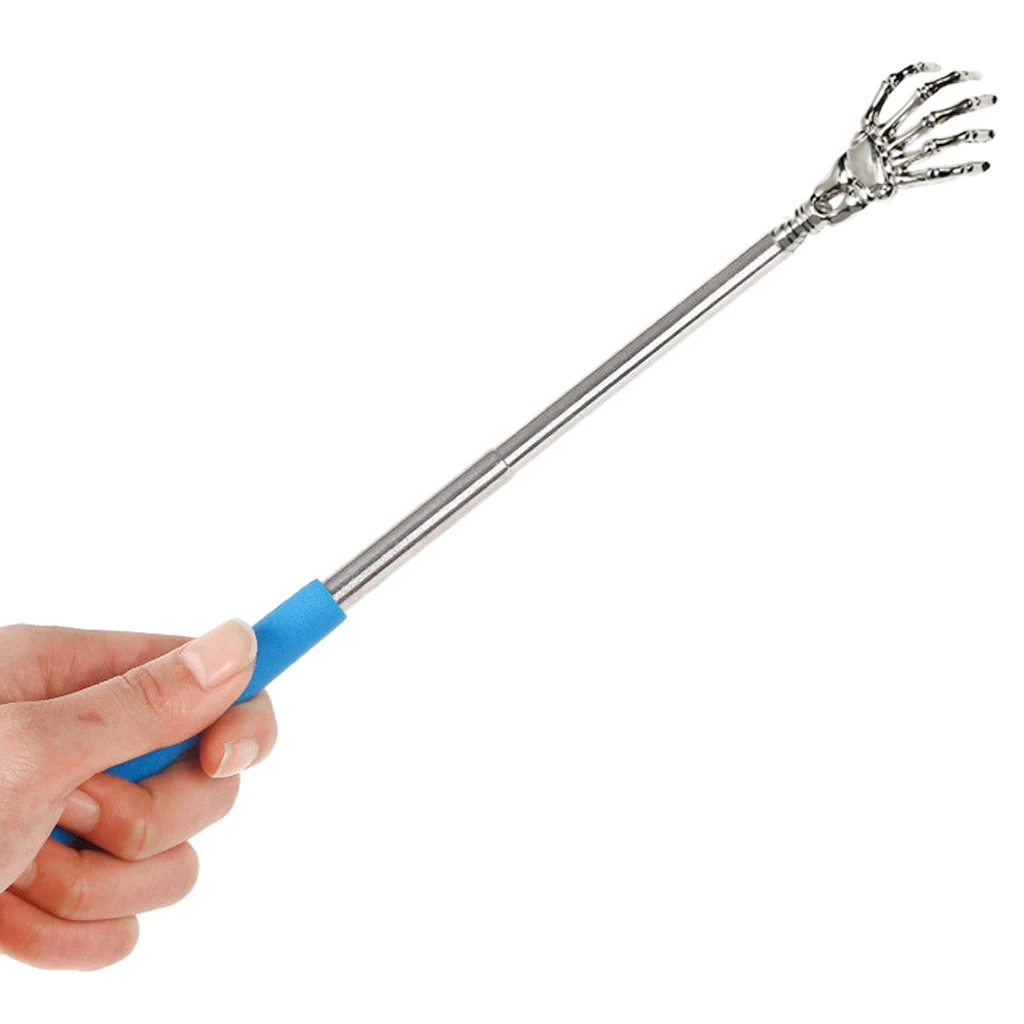 Portable Extendable Telescopic Back Scratcher Stainless Steel Hand Massager