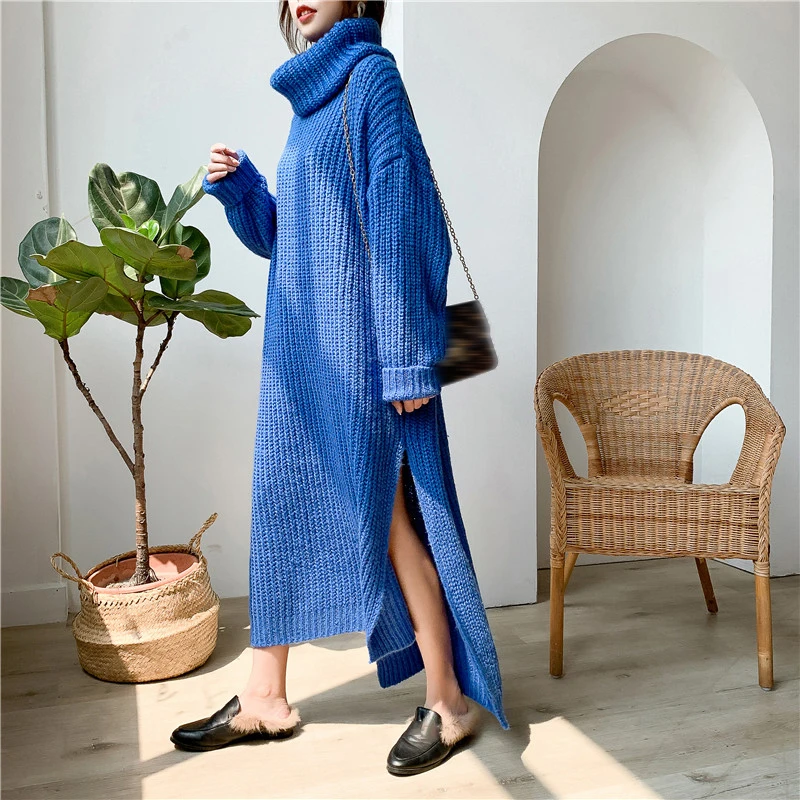 OLOMM NF7007 top quality women's knitting dress