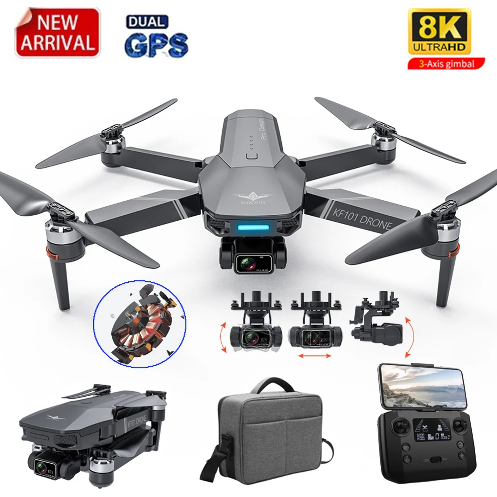 JINHENG новый GPS Дрон 4K профессиональный 8K HD камера 3-осевой карданный 5G Wi-Fi EIS Anti-Shake FPV