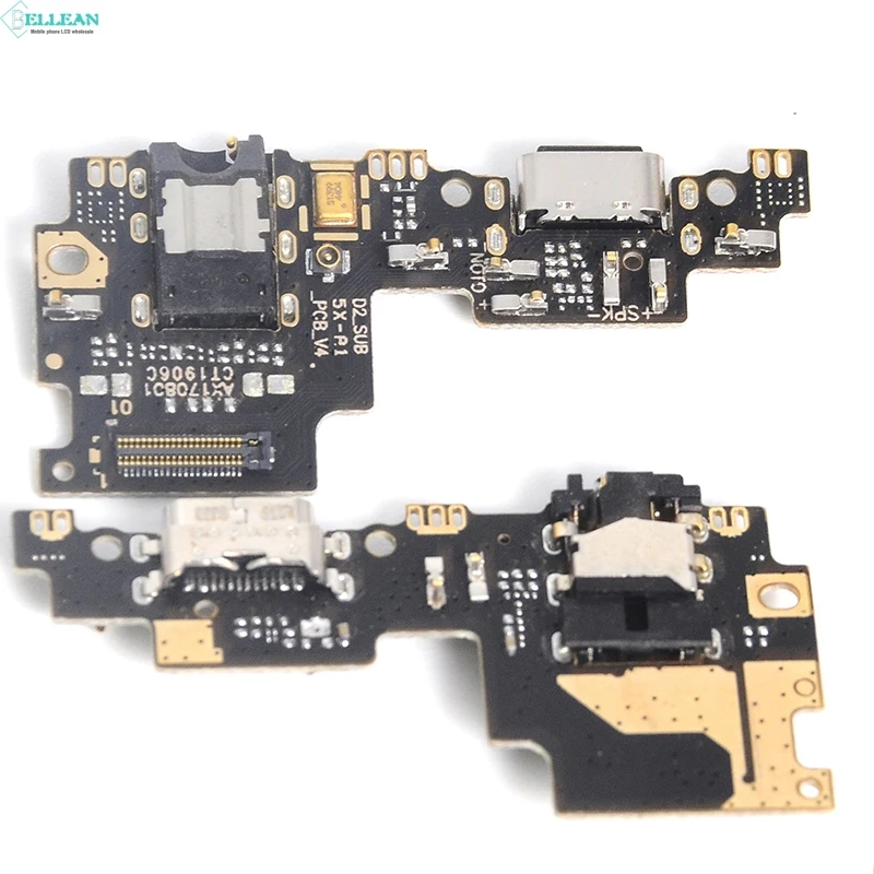 Catteny For Xiaomi Mi5X Chargerr Port USB Dock Connector With Headphone Audio Jack A1 Back Front Camera All Flex Cable | Мобильные