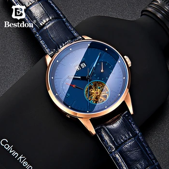 

Bestdon Watch Men's Mechanical Watch Automatic Tourbillon Luxury Brand Waterproof Clock 2020 New Switzerland Relogio Masculino
