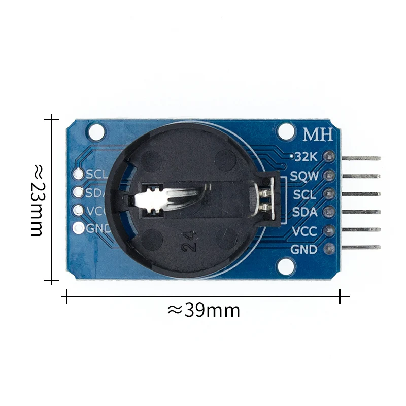 DS3231 AT24C32 IIC модуль прецизионных часов DS3231SN модуль памяти DS3231 мини-модуль в реальном времени 3,3 В/5 В для Raspberry Pi - Цвет: DS3231 module