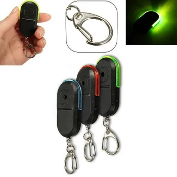

2020 New Keychain Tracker Anti-lost Alarm Key Finder Wireless Useful Whistle Sound Led Light Locator Finder Keychaing