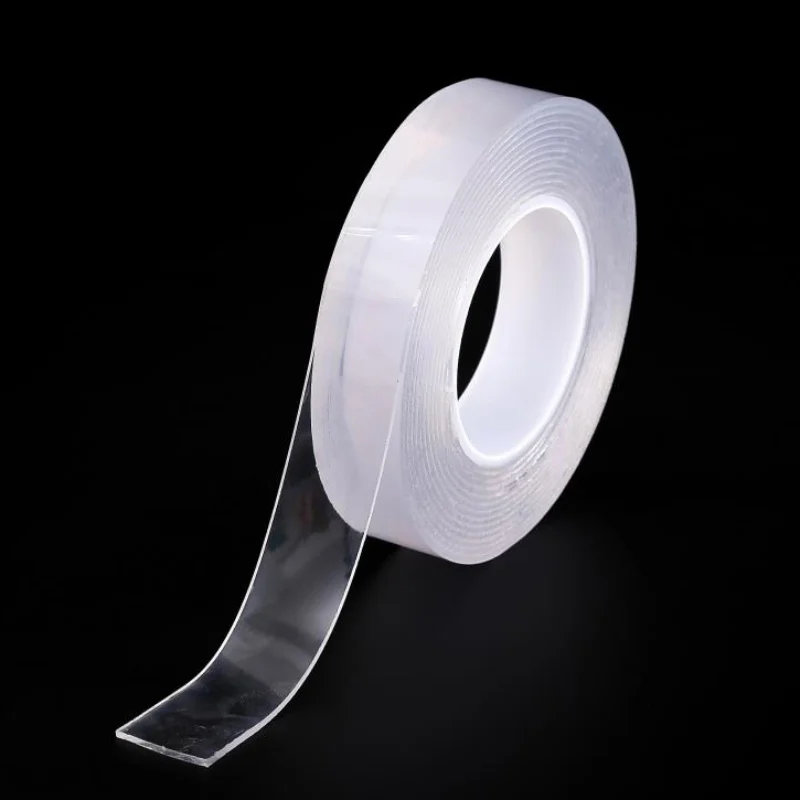 1 рулон многоразовые прозрачный двусторонний скотч можно мыть акриловая клейкая лента для крепления Nano лента не оставляет следа волшебный автомобильный лента 1/3/5/10M