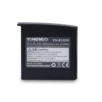 

Yongnuo YN-B1800 1800mAh Li-ion Battery for Speedlite YN860LI Flash Light YN860LI Spare Rechargeable