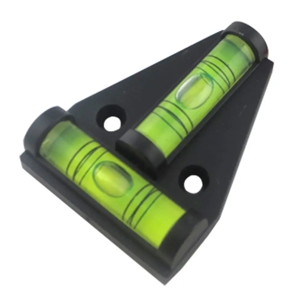 Spirit Level Level Adjuster RV Leveling Parts Spirit T Level plastic measuring Vertical and horizontal adjuster Trailer Motorhome Boat 1 piece