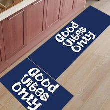 Уличный стиль хороший Vibes Только 2 шт. коврик для кухни под домашним питомцем миска для воды еды аксессуары для ванной комнаты Набор грязи мусора грязи