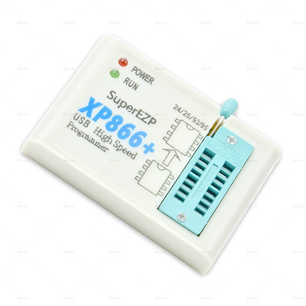 오리지널 XP866 USB SPI 프로그래머+ 2개의 표준 어댑터 Sop8/16 지원 24 25 93 95 EEPROM 플래시 BIOS 미니프로 노트북 PC 프로그래밍