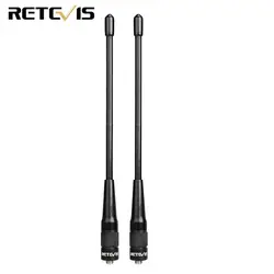 2 шт. Retevis RHD-701 SMA-F антенна VHF/UHF для Kenwood Baofeng UV-5R BF-888S RETEVIS H777 RT6 HYT переносной любительский радиоприёмник рации C9045A