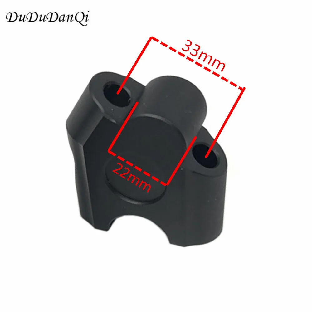Motorcycle-Universal-22MM-Handlebar-Riser-Back-Drag-Handle-Bar-Clamp-Extend-Adapter-for-Honda-CB500X-F