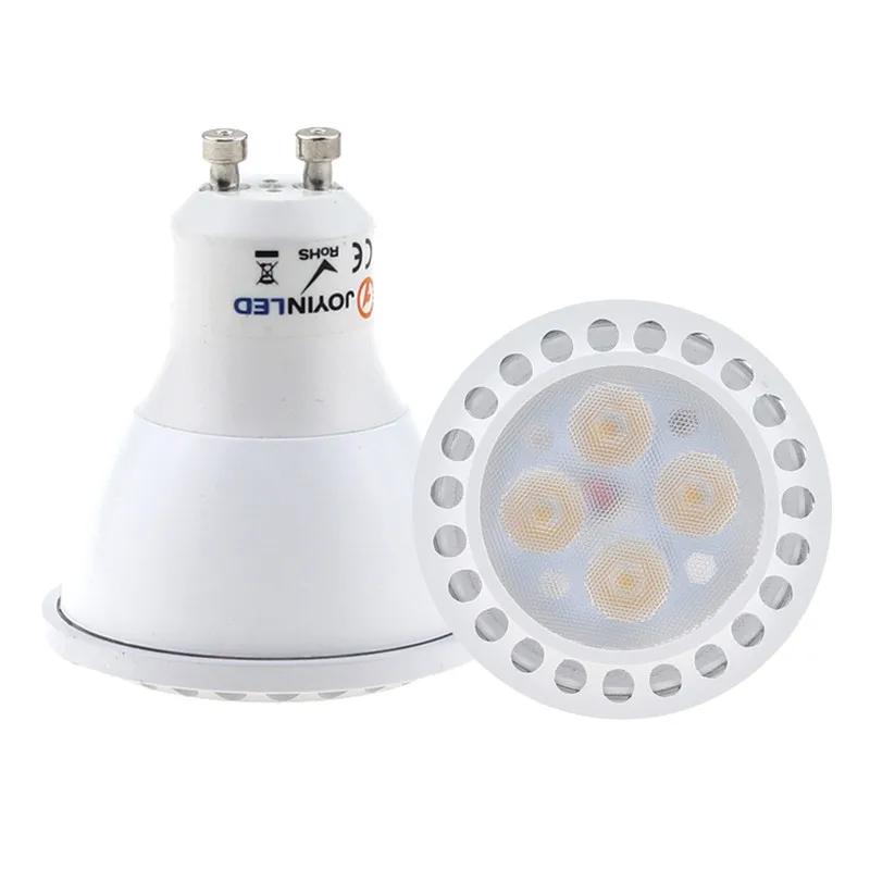 10pcs High Efficiency Led Lamp 3W 4W 5W 110V 220V GU10 MR16 LED Bulb Aluminum LED Spotlight Energy Saving Home Lighting
