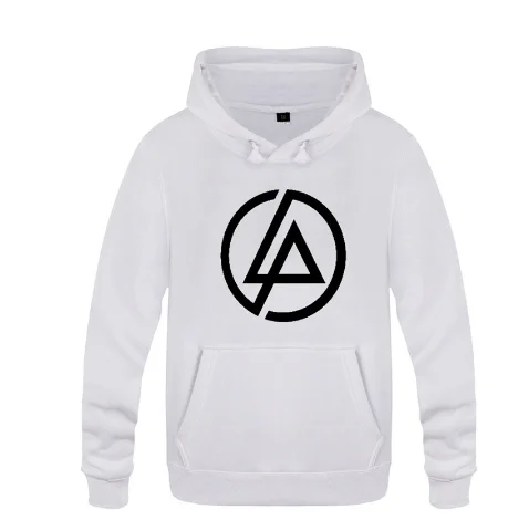 Космическая галактика Linkin Park, толстовки для мужчин/женщин, толстовки со шляпой, с принтом, Осень-зима, свободные тонкие толстовки с капюшоном, топы - Цвет: white