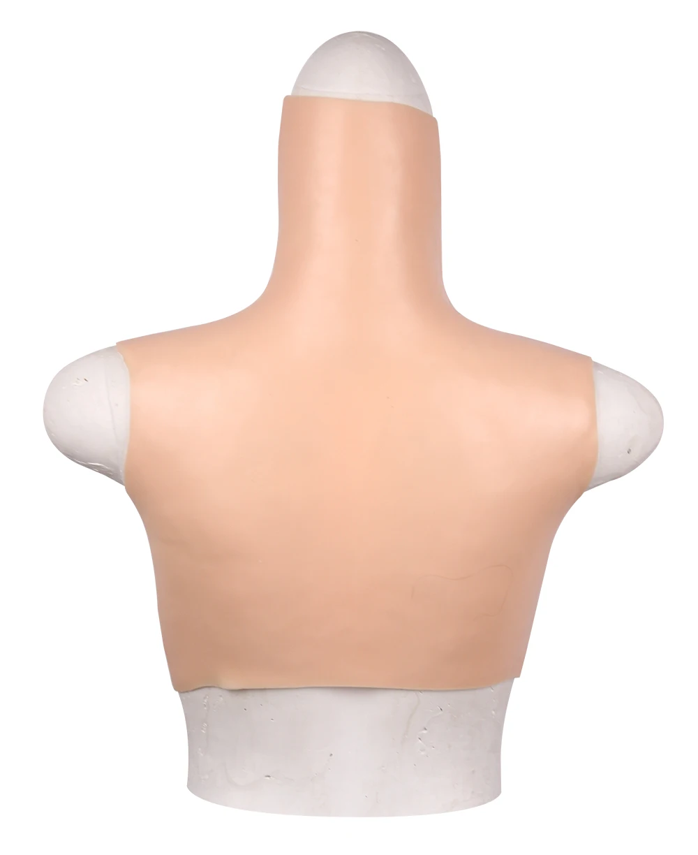 EYUNG Top quality E Cup Realistic Silicone Breast Form Artificial Boobs Enhancer Crossdresser chest for man shemale Trandsgender (8)