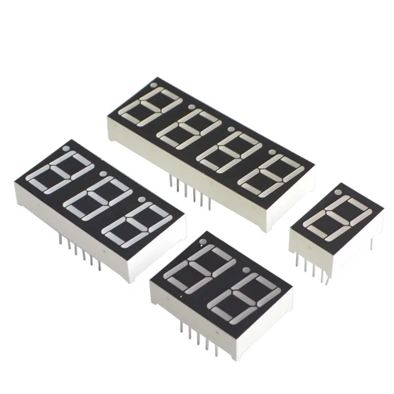 LED Display 5Pcs 0.28 Inch Digital Tube 1Bit 2Bit 3Bit 4Bit Common Anode / Cathode 0.28"/0.36"/0.4"/0.56" 7 Segment Red