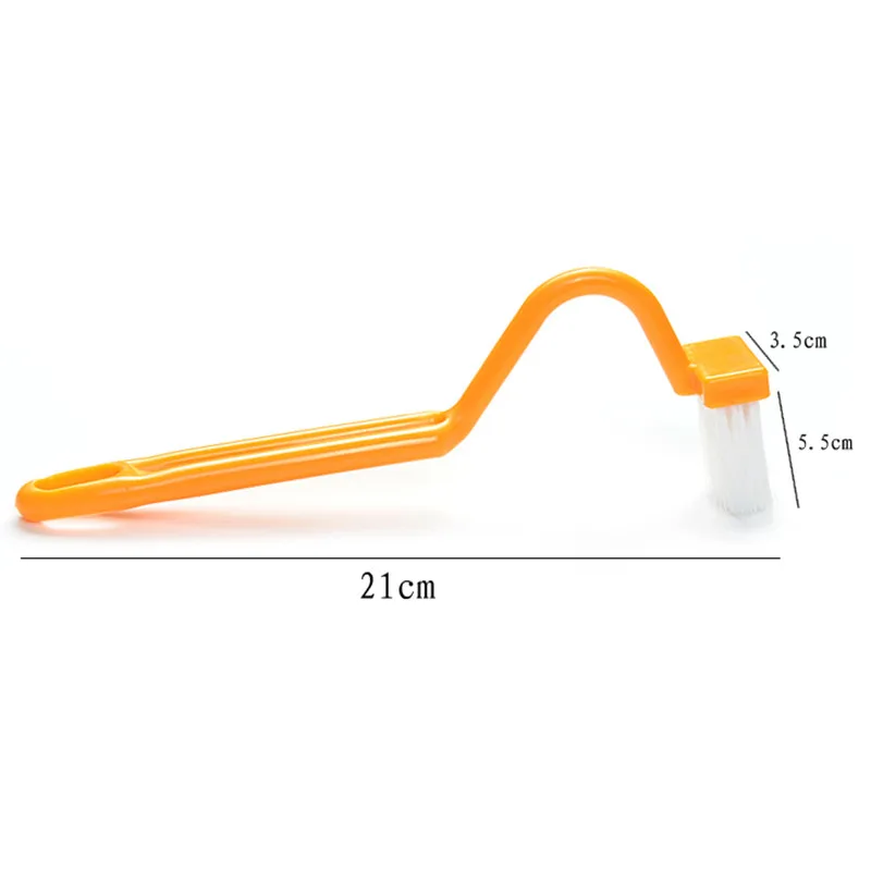 1 шт. S Форма очиститель для туалета щетка Портативный Туалет щеточка для очищения S-очиститель Чистящая Щетка изогнутая ручка чаши выбор вразброс