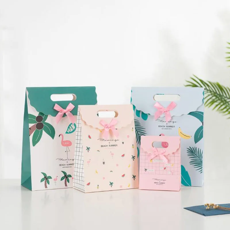 

New Creative European Big Size Wedding Favors Gift Bag Baby Shower Candy Bag Birthday Paper package Wedding Decoration Craft DIY