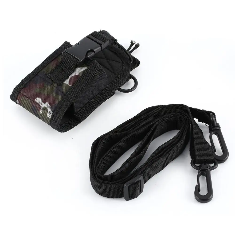 Nylon Multi-functional Case Holster Pouch for Baofeng TYT for Wouxun Kenwood for Motorola Icom Walkie Talkie - Цвет: C