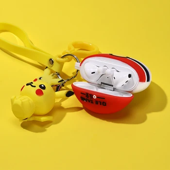 

Earphone Cases for Huawei FreeBuds 3 case 3D Cartoon Silicone Anti-slip protective case with Keychain FreeBuds 3 accessories