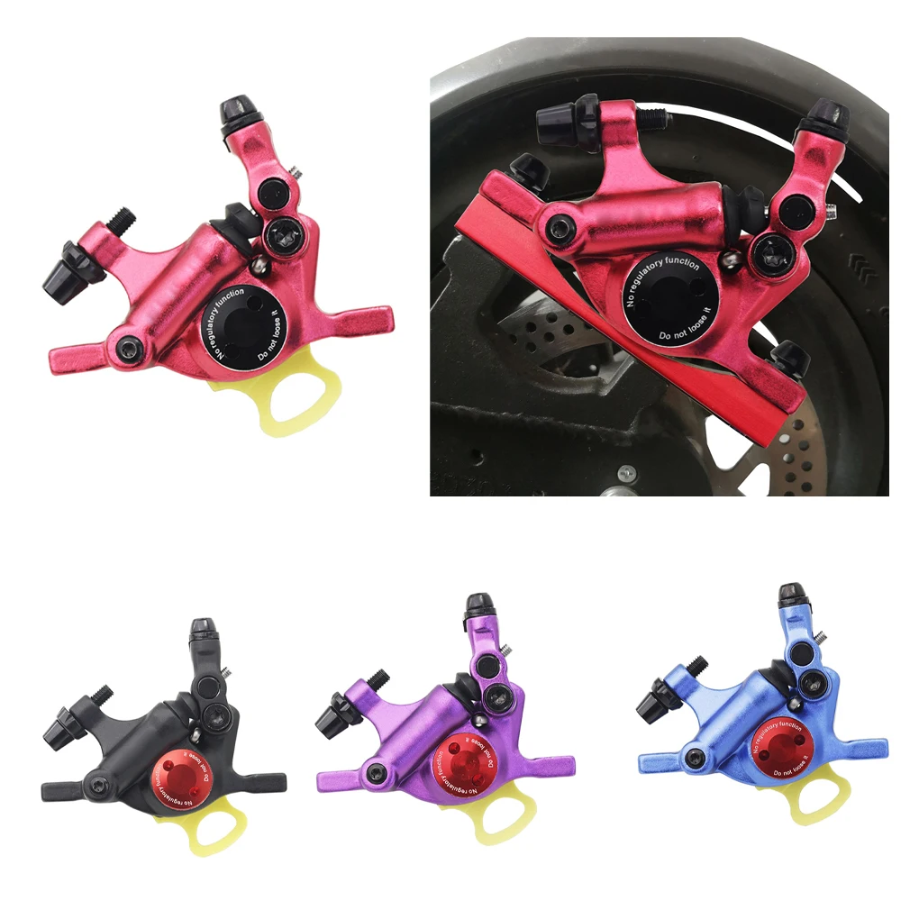 Tire Disc Brake Hydraulic Brake Tool Self Balancing Scooter Protect Metal 4 Color Scooter Disc Brake Ydraulic Disc Piston Parts