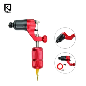 

KIME Rotary Tattoo Machine High Quality Adjustable Stroke RCA Cord Professional Tattoo Gun For Artist
