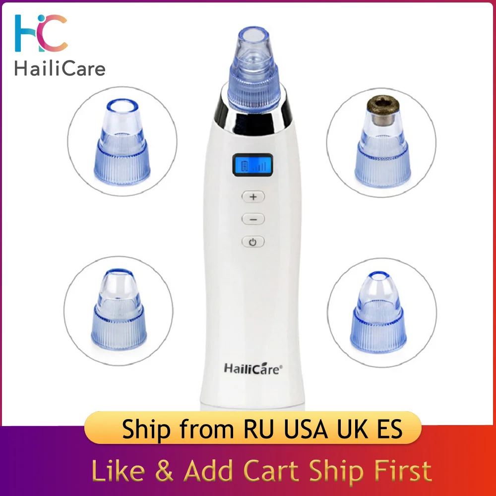 Blackhead Removal Device Diamond Dermabrasion Vacuum Suction Remove Blackhead Beauty Machine Pore Cleansing Massage Skin Peeling 1